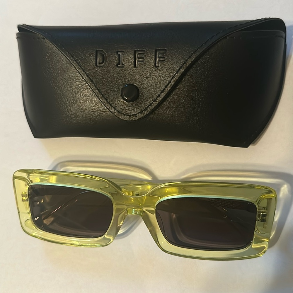 Diff  Citrine Grey Sunglasses